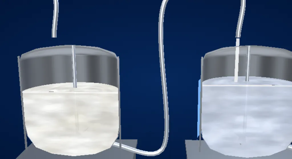 Particle growth: Thickening, turning white