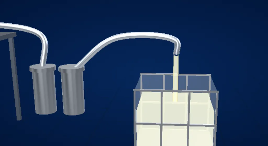 Cool, filter, fill: Crystal-clear resin
