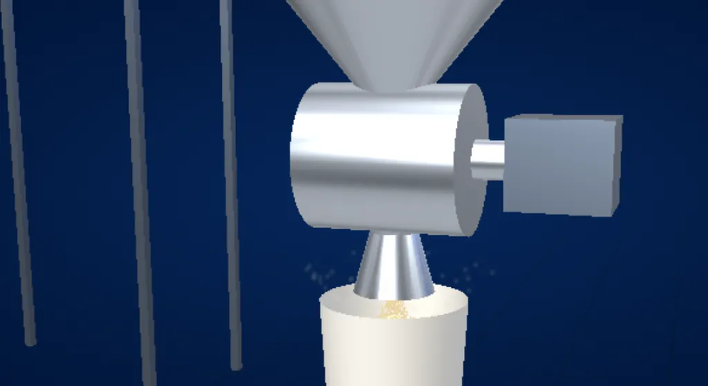 Milling to powder: Fine tan powder