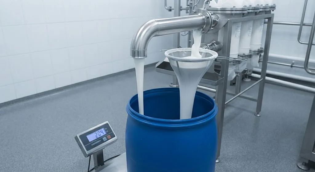 Filtration and filling: Bright white dispersion