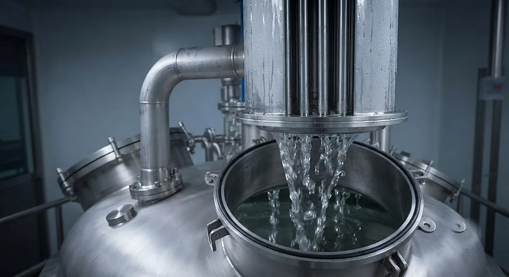 Reflux: Boiling, building chains